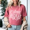 Comfort Colors Merry and Bright Christmas Tee