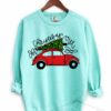 Comfort Colors Oh Christmas Tree Bug Car Sweatshirt