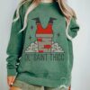Comfort Colors Ol’ Saint Thicc Sweatshirt Funny Christmas Sweatshirt
