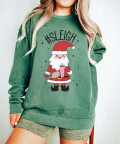 Comfort Colors Sleigh Sweatshirt Christmas Sweatshirt