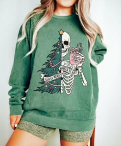 Comfort Colors Sorta Merry Sorta Scary Sweatshirt Christmas Sweatshirt