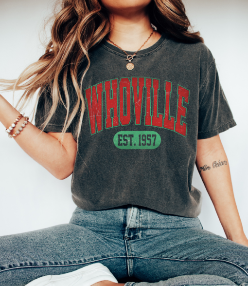 Comfort Colors or Bella Canvas Brand Whoville Tee