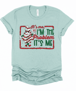 Comfort Colors or Bella It's Me I'm The Problem Christmas Tree Cake Shirt Funny Christmas Shirt 2 Comfort Colors or Bella Its Me Im The Problem Christmas Tree Cake Shirt Funny Christmas Shirt 3