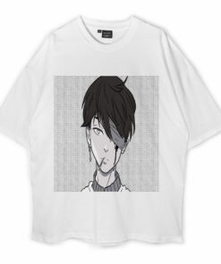 Cool Anime Boy Oversized T-Shirt