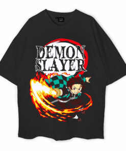 Demon Slayer Oversized T-Shirt – Shark Shirts