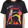 Demons Your Fight Oversized Drop T-Shirt
