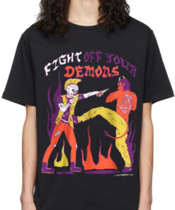 Demons Your Fight Oversized Drop T-Shirt