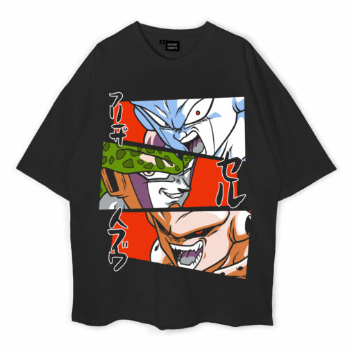 Dragon Ball Villains Oversized T-Shirt