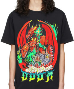Dragon Doom Oversized Drop T-Shirt