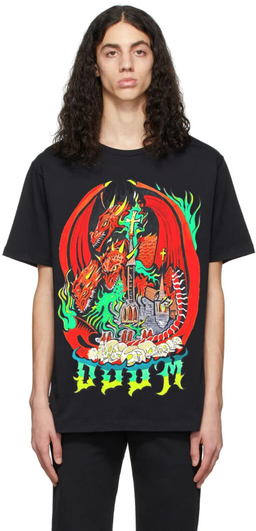 Dragon Doom Oversized Drop T-Shirt