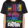 Drain Brain Oversized Drop T-Shirt