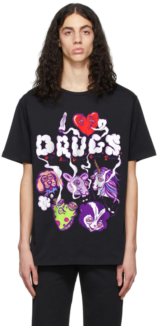 Drugs Oversized Drop T-Shirt