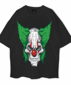Evil Clown Teepublic Oversized T-Shirt