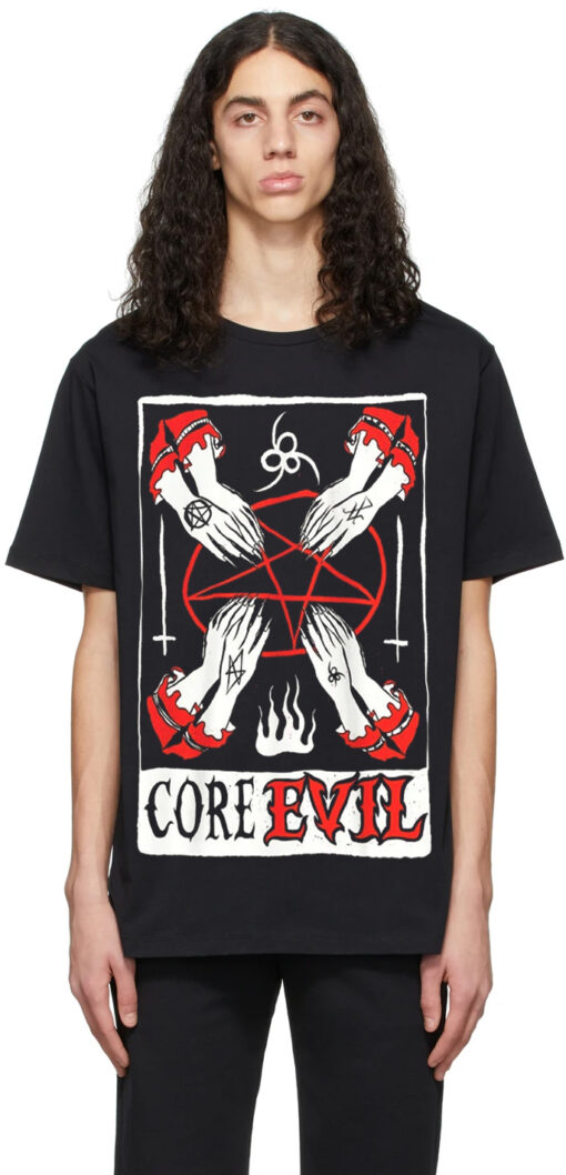 Evil Core Oversized Drop T-Shirt