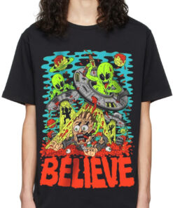 Exist Aliens Oversized Drop T-Shirt