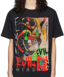 Eyes Spider Oversized Drop T-Shirt