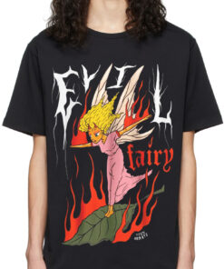 Fairy Evil Oversized Drop T-Shirt