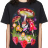 Fairy Mushroom Oversized Drop T-Shirt