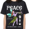 Fairy Peace Oversized Drop T-Shirt