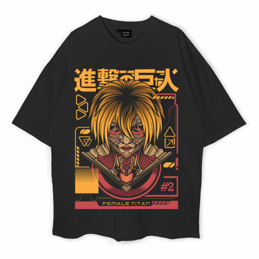 Female Titan Oversized T-Shirt