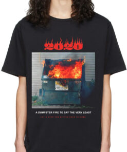 Fire Dumpster Oversized Drop T-Shirt