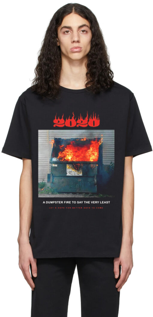 Fire Dumpster Oversized Drop T-Shirt