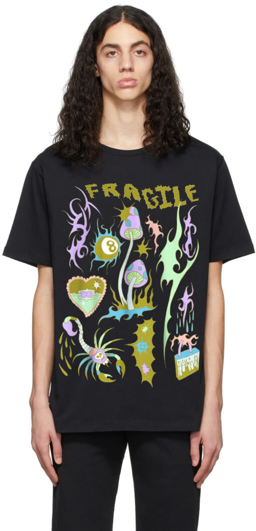 Fragile Oversized Drop T-Shirt