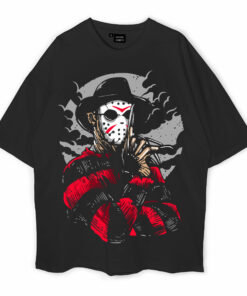 Freddy Vs. Jason Oversized T-Shirt