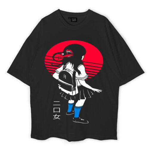 Futakuchi Onna Oversized T-Shirt