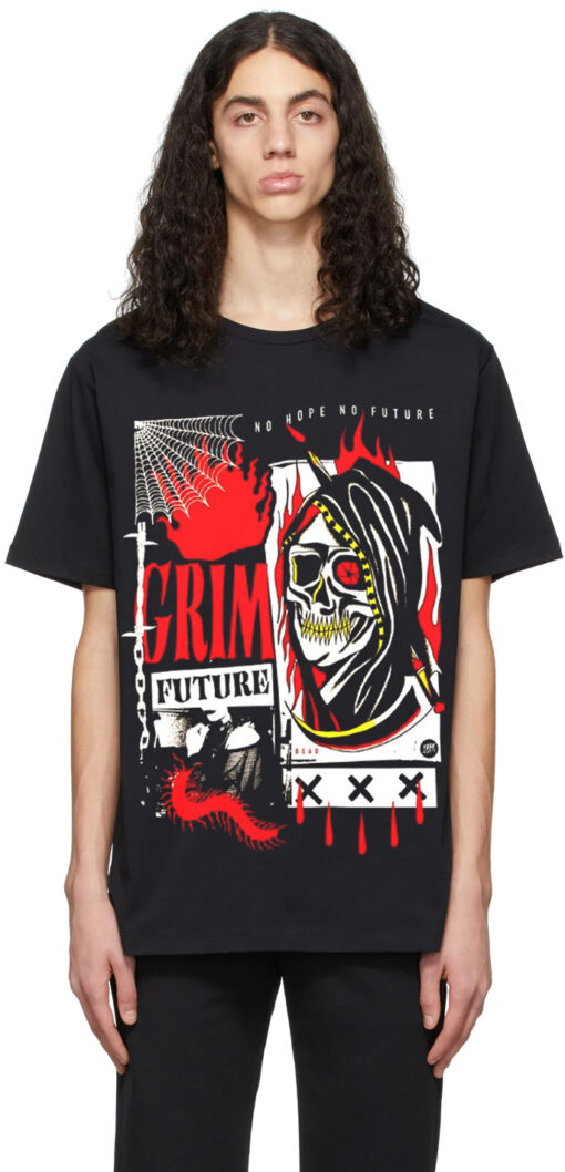 Future Grim Oversized Drop T-Shirt