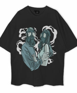 Gas Mask Oversized T-Shirt
