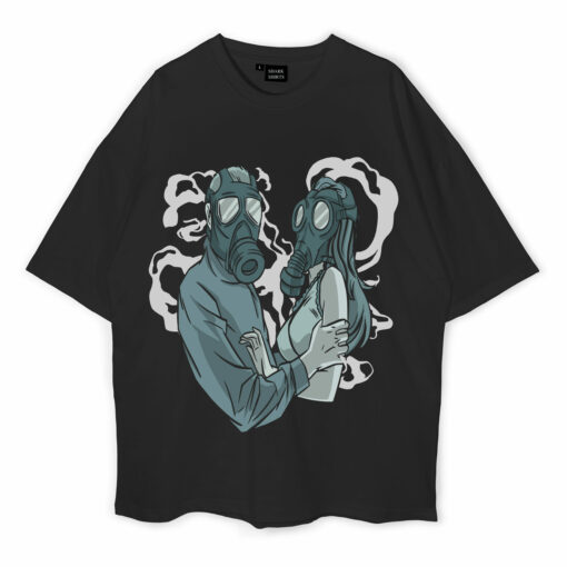 Gas Mask Oversized T-Shirt