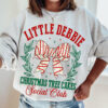 Gildan, Bella, or Comfort Colors Christmas Tree Cake Social Club Sweasthirt Funny Christmas Sweatshirt