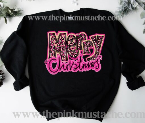 Gildan or Bella Canvas Merry Christmas Sweatshirt