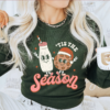 Gildan or Bella Forest Sweatshirt Tis The Season Christmas Sweatshirt