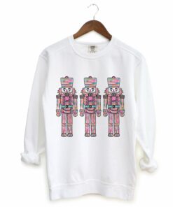 Gildan or Comfort Colors Christmas Sweatshirt – Unisex Sweatshirt- Nutcrackers