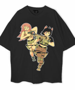 Girl Soldiers Oversized T-Shirt