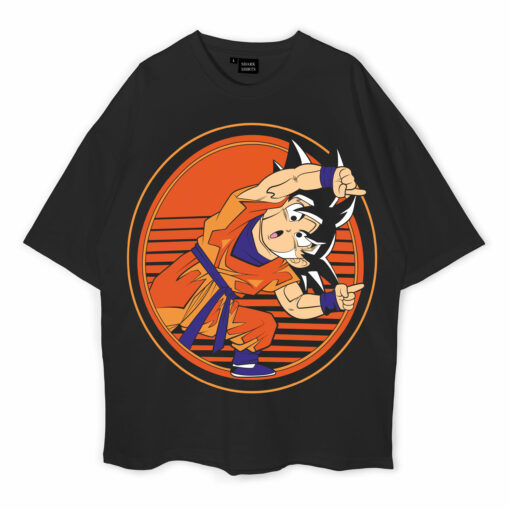 Goku And Vegeta Oversized T-Shirt