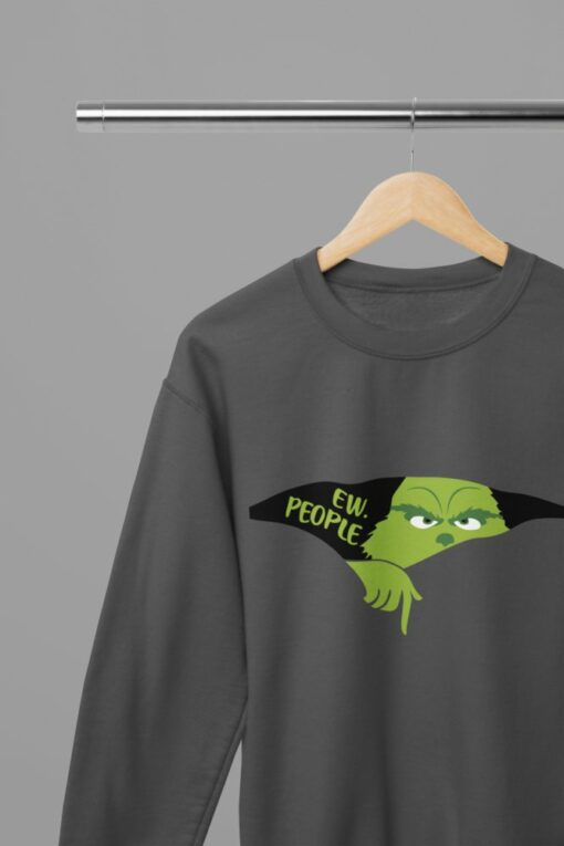 Grinch Ew People Xmas T-ShirtSweatshirt