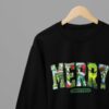Grinch Merry Christmas Movie T-ShirtSweatshirt Unisex – Festive Holiday Shirt