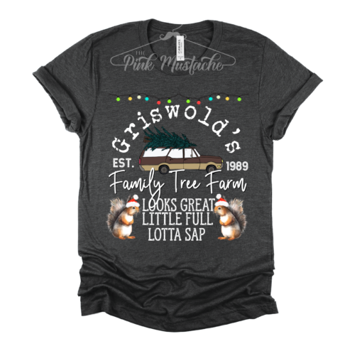 Griswold Christmas Tree Farm  Soft Style Tee Christmas Tees