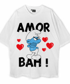 Grouchy Smurf Oversized T-Shirt