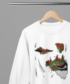 Halloween Zombie Ripped T-ShirtSweatshirt