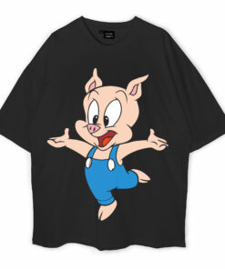 Hamton J. Pig Oversized T-Shirt