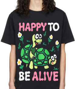 Happy Oversized Drop T-Shirt