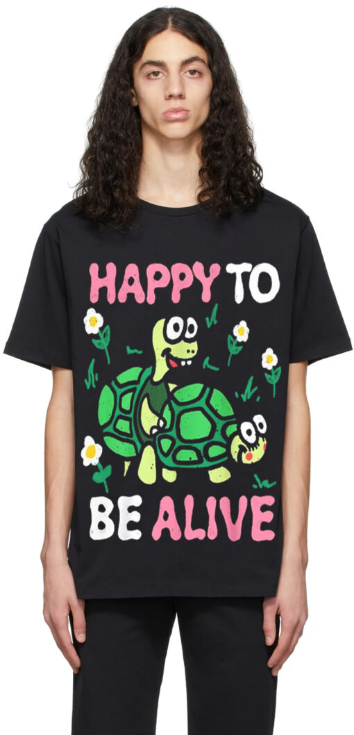 Happy Oversized Drop T-Shirt