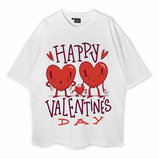 Happy Valentine’s Day Oversized T-Shirt