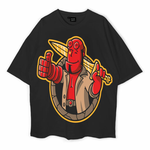 Hellboy Oversized T-Shirt