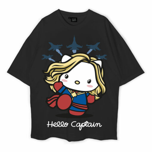 Hello Captain Oversized T-Shirt