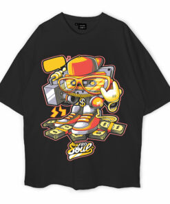 Hip Hop Time Tantama Oversized T-Shirt